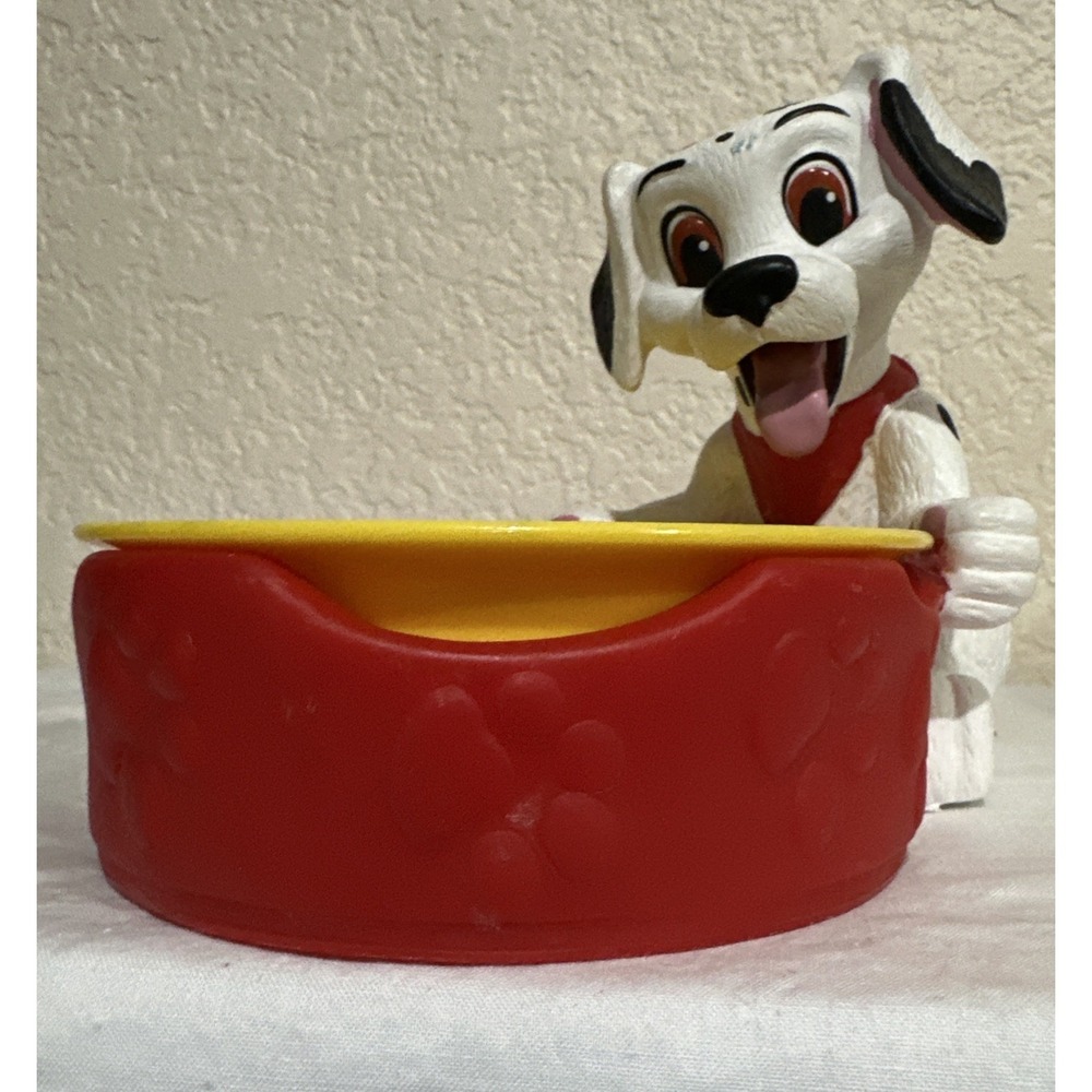 Applause DISNEY 101 Dalmatians Water Food Cereal Bowl Dog Cat Collectible